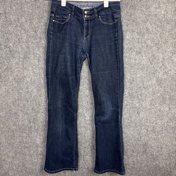 Paige Jeans Womens Size 28 Hidden Hills Bootcut Dark Wash - Picture 1 of 10